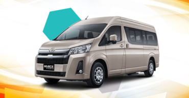 Hiace Premio Luxury 8 Seat + Driver + Bbm